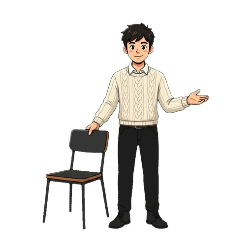 TIMI character inviting a new team member